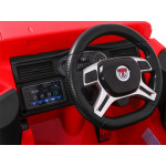 Elektrické autíčko - hasičské - červené